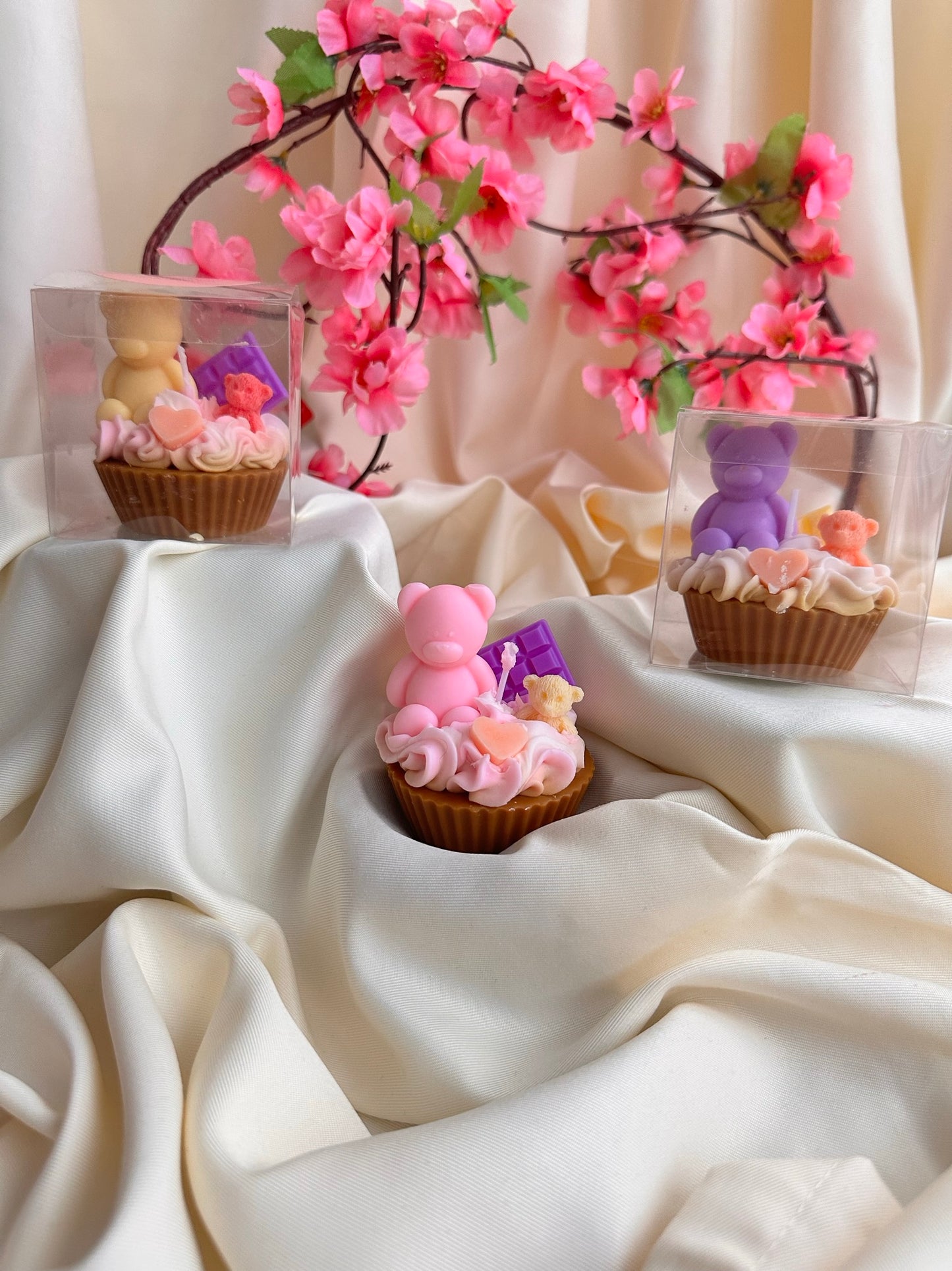 Staande beer taartje