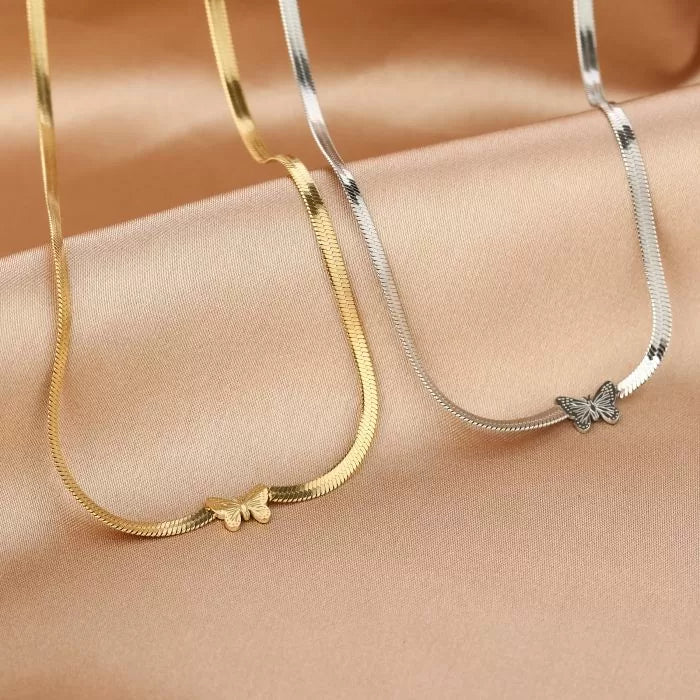 Butterfly Classic Neckless - Ketting