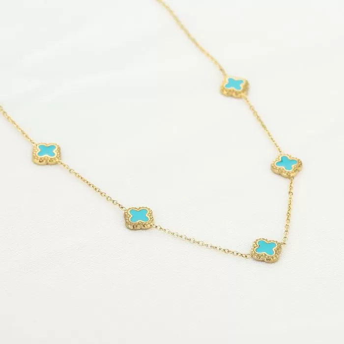 Mini Clover Neckless - Ketting