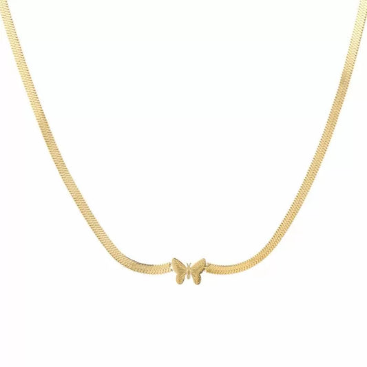 Butterfly Classic Neckless - Ketting