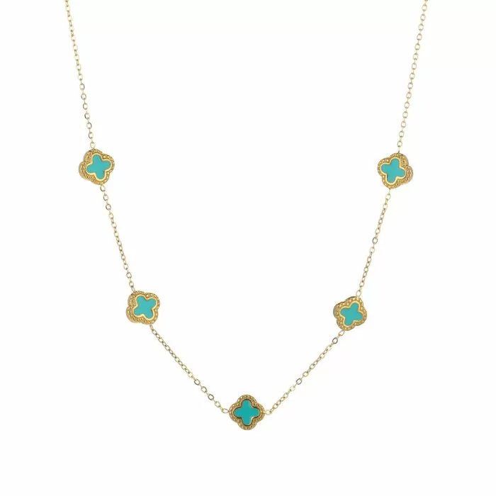 Mini Clover Neckless - Ketting