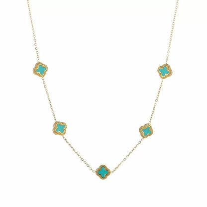 Mini Clover Neckless - Ketting