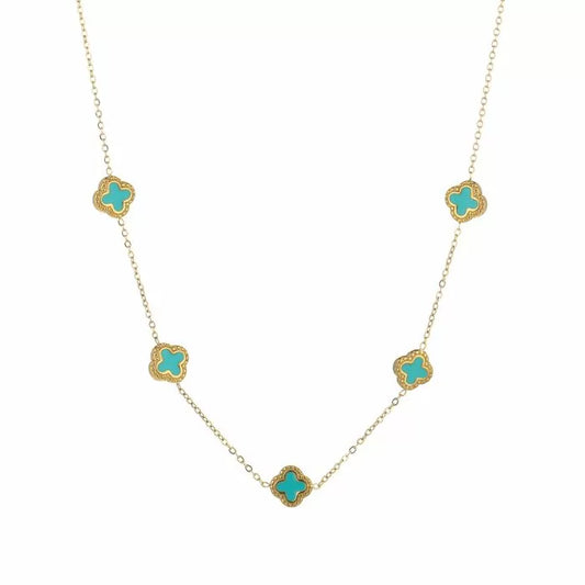 Mini Clover Neckless - Ketting